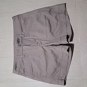 White House Black Market tan shorts